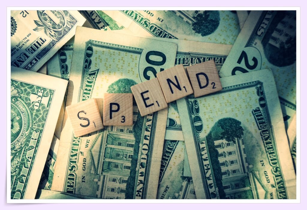 tracking monthly spending and expenses