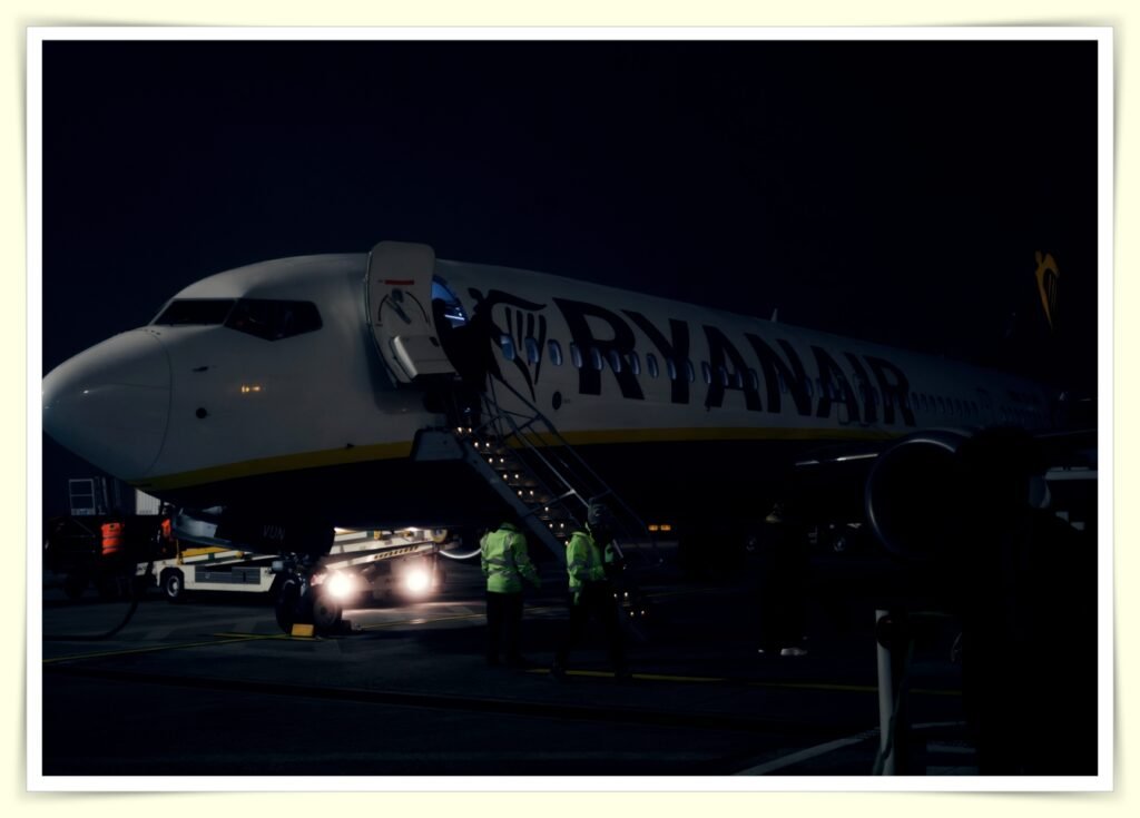 view from airplane window seat representing affordable flight travel
