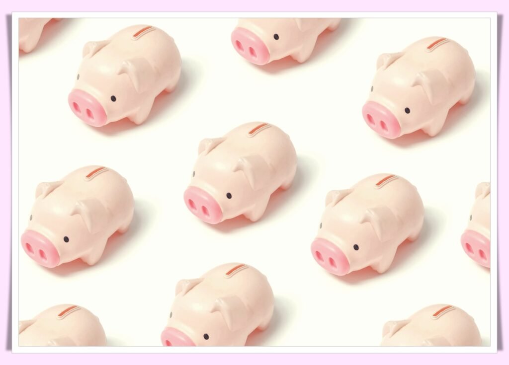 piggy bank representing emergency savings fund