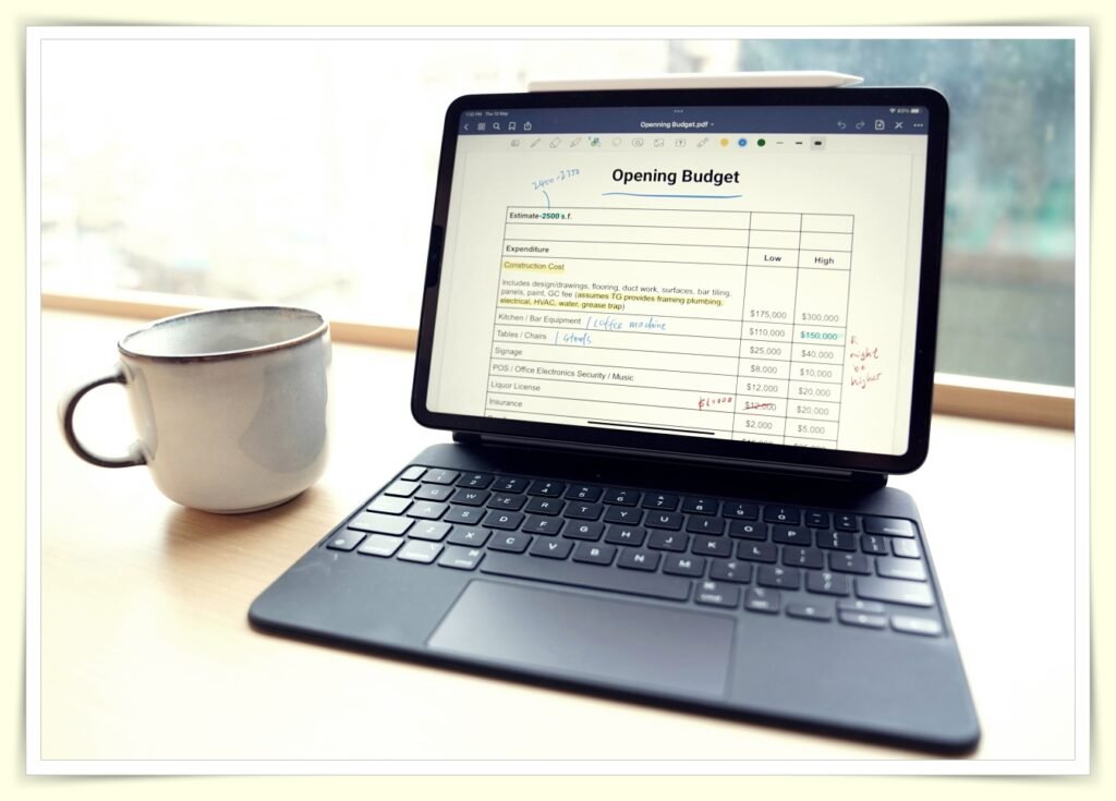 how to make a monthly budget spreadsheet