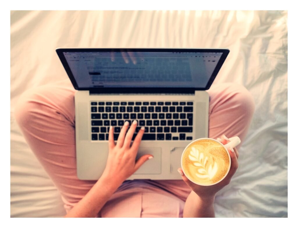 passive income from daily dividend investing laptop